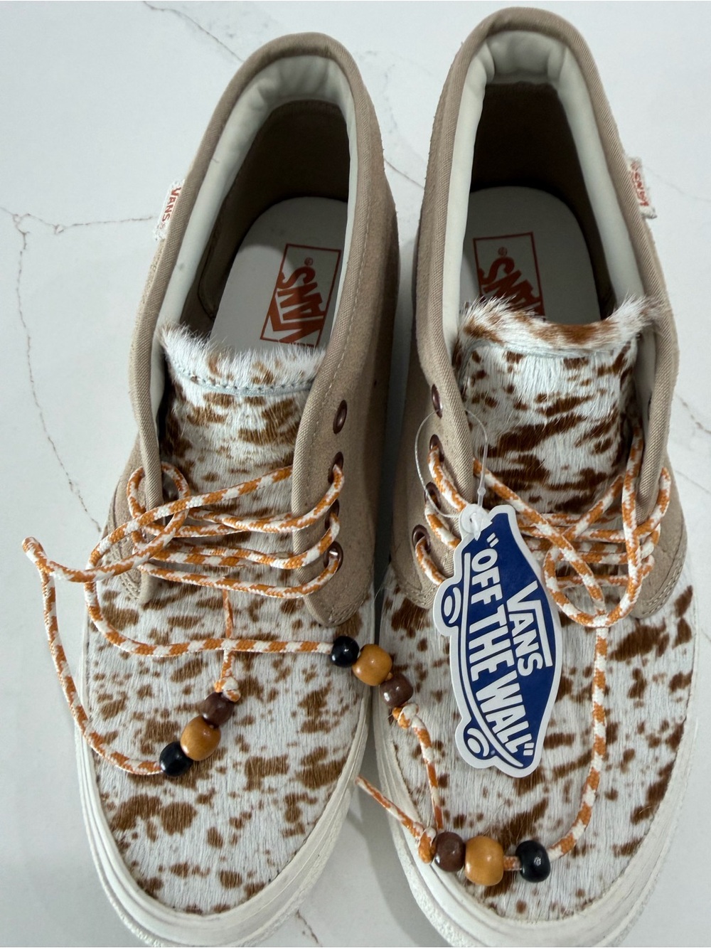 Vans Men’s Pony Hair and Suede Sk8- High mid.  Exclusive